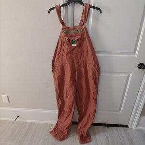 Liberty Overalls Mens 42X30 Canvas Brown Workwear Carpenter Jeans